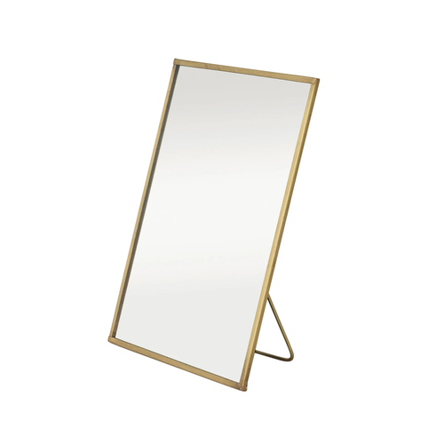 Brass Standing Tabletop Mirror 01 main