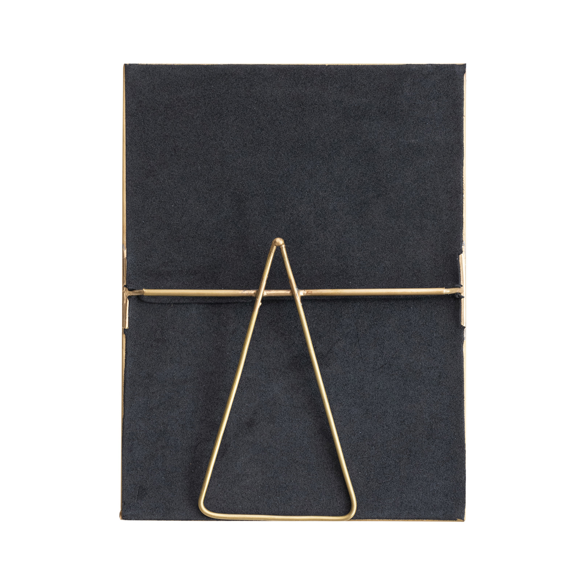 Brass Standing Tabletop Mirror 03 detail