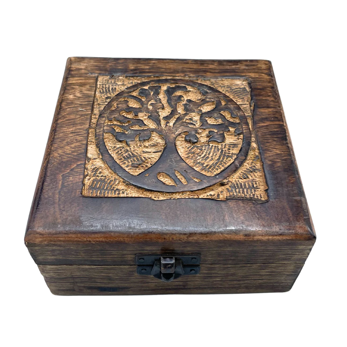 Tree of Life Wooden Keepsake Box 03 detail
