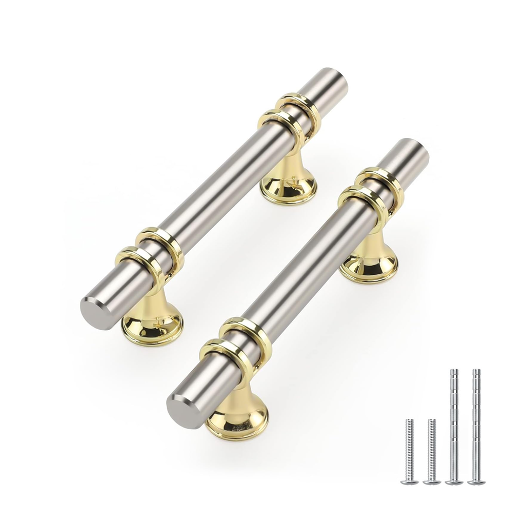 Brass Drawer Pull Backplate Professional Pack product photo